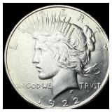 1922 Silver Peace Dollar UNCIRCULATED