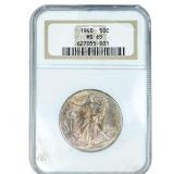 1940 Walking Liberty Half Dollar NGC MS65