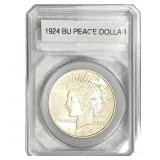 1924 Silver Peace Dollar