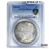 1904-O Morgan Silver Dollar PCGS MS63+