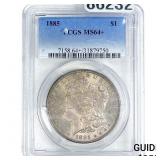 1885 Morgan Silver Dollar PCGS MS64+