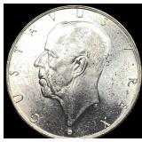 1938 Sweden Silver 2 Kroner UNCIRCULATED