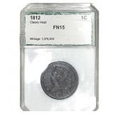 1812 Classic Head Large Cent PCI FN15
