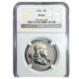 1962 Franklin Half Dollar NGC PF65