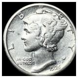 1925-S Silver Mercury Dime CLOSELY  UNCIRCULATED