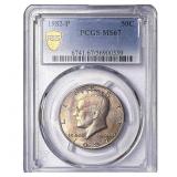 1982-P Kennedy Half Dollar PCGS MS67