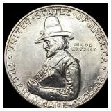 1920 Silver Pilgrim Half Dollar UNCIRCULATED