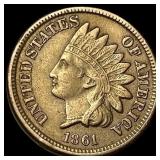 1861 Indian Head Cent CLOSELY UNCIRCULATED