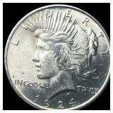 1924 Silver Peace Dollar UNCIRCULATED