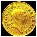 1808 Gold Guinea George III Great Britain NEARLY U