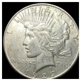 1927 Peace Silver Dollar CLOSELY UNCIRCULATED
