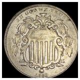 1866 Shield Nickel UNCIRCULATED
