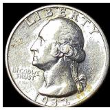 1932-S Silver Washington Quarter UNCIRCULATED