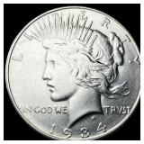 1934-D Silver Peace Dollar CLOSELY UNCIRCULATED