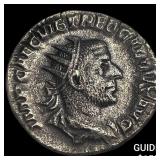 Roman Empire Treb. Gallus 251-253 AD Silver Anton