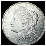 1921 Silver Morgan Dollar CHOICE AU