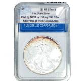 2001 Silver Eagle NTC  1oz Pure Sliver
