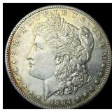 1884-S Silver Morgan Dollar CLOSELY UNCIRCULATED