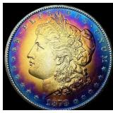 1878-S TONED Silver Morgan Dollar UNCIRCULATED