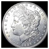 1887-S Silver Morgan Dollar UNCIRCULATED