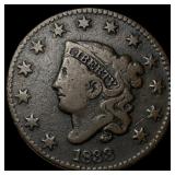 1833 Coronet Head Large Cent LIGHTLY  CIRCULATED