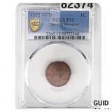 1922 Wheat Cent PCGS F15 Strong Reverse