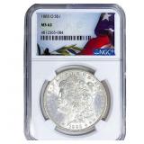 1885-O Morgan Silver Dollar NGC MS62