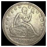 1839 Seated Liberty Quarter LIGHTLY  CIRCULATED