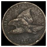 1858 Copper-Nickel Flying Eagle Cent HIGH  GRADE