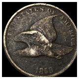 1858 Copper-Nickel Flying Eagle Cent HIGH  GRADE