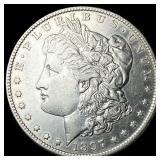 1897-S Silver Morgan Dollar CLOSELY UNCIRCULATED