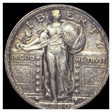 1920 Silver Standing Liberty Quarter CLOSELY  UNC