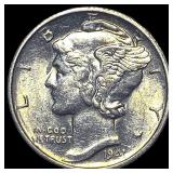 1941-S Silver Mercury Dime UNCIRCULATED