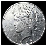 1925 Peace Silver Dollar CHOICE AU