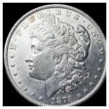 1878-S Silver Morgan Dollar CHOICE AU