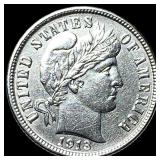1913 Barber Dime UNCIRCULATED