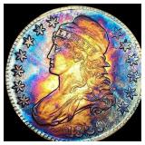 1829 Capped Bust Half Dollar 50C CLOSELY UNCIRCULA