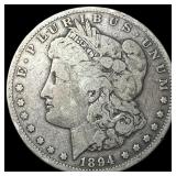 1894-S Silver Morgan Dollar LIGHTLY CIRCULATED