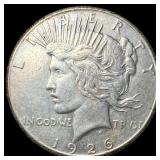 1926 Peace Silver Dollar CLOSELY UNCIRCULATED