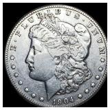 1904-S Silver Morgan Dollar LIGHTLY  CIRCULATED