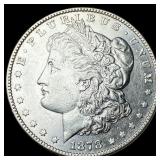 1878 Silver Morgan Dollar CLOSELY UNCIRCULATED