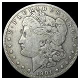 1901-S Silver Morgan Dollar LIGHTLY CIRCULATED