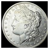 1902 Morgan Silver Dollar CLOSELY UNCIRCULATED
