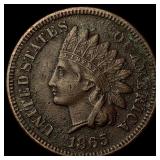 1865 Indian Head Cent NEARLY UNCIRCULATED