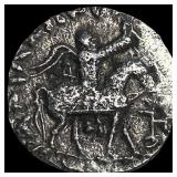 Ancient Indo-Scythia Azes 57-35 BC SIlver Drachm