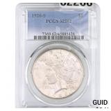 1926-S Silver Peace Dollar PCGS MS62