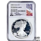 2000 Silver Eagle NGC PF70 Ultra Cameo
