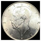 1938 Sweden Silver 2 Kroner UNCIRCULATED