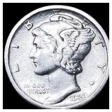1923-S Silver Mercury Dime CLOSELY  UNCIRCULATED