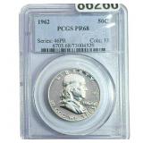 1962 Franklin Half Dollar PCGS PR68